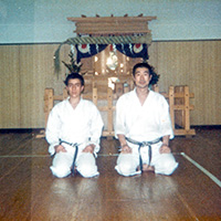 Christian Gonzales y Herrera: allenamento con il Maestro Osaka - Tokyo, 1978