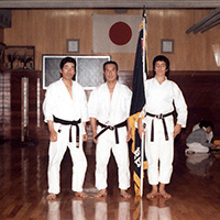 Christian Gonzales y Herrera: foto di gruppo - Kurume, Giappone, 1979