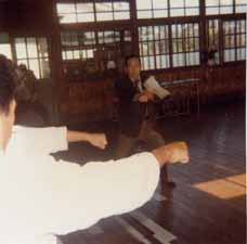 Allenamento con Maestro Nakayama