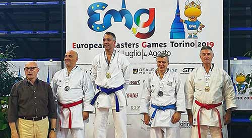 European Master Games: oro - Giaveno (TO), 30 luglio 2019