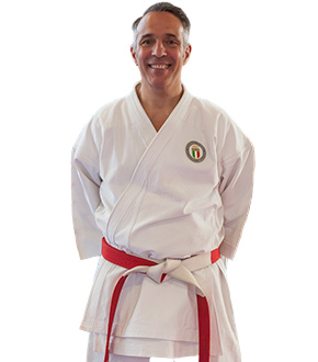 Il Maestro di karate Christian Gonzales y Herrera